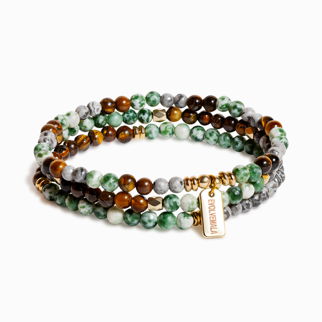 'Mother Nature' Mini Gemstone Stack