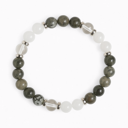 Yooperlite & Clear Quartz 'Awaken' Bracelet
