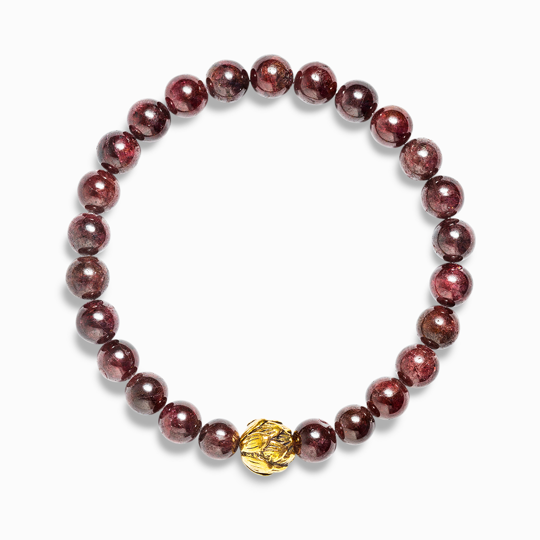 Garnet 'Energy' Bracelet