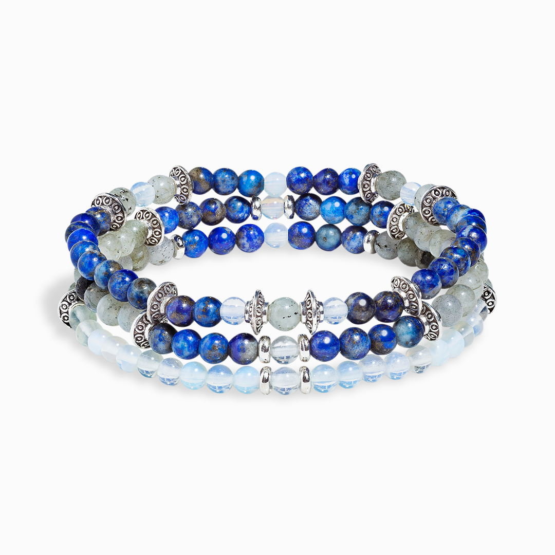 'Clarity' Mini Gemstone Stack