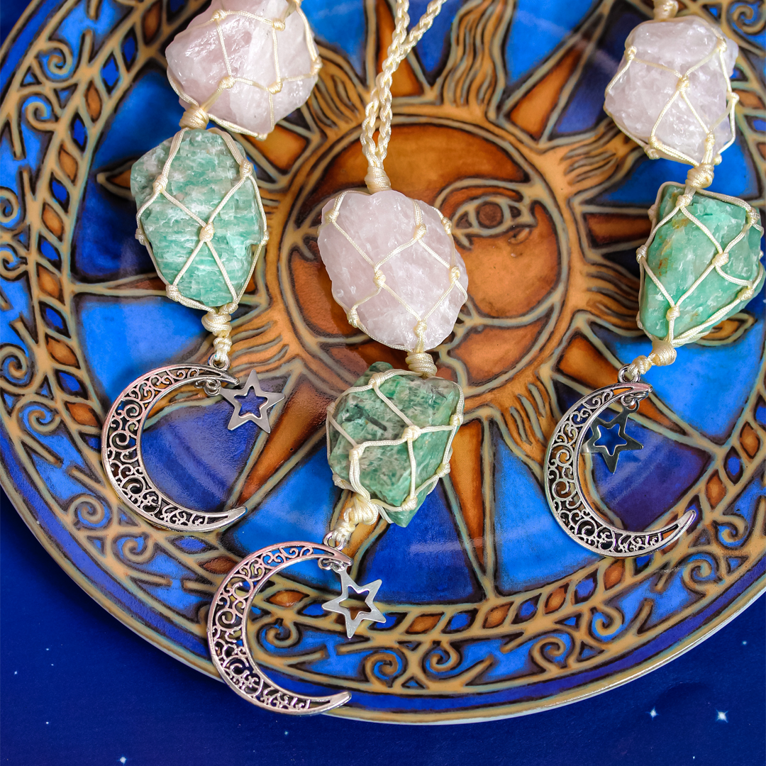 Natural Hanging Crystals
