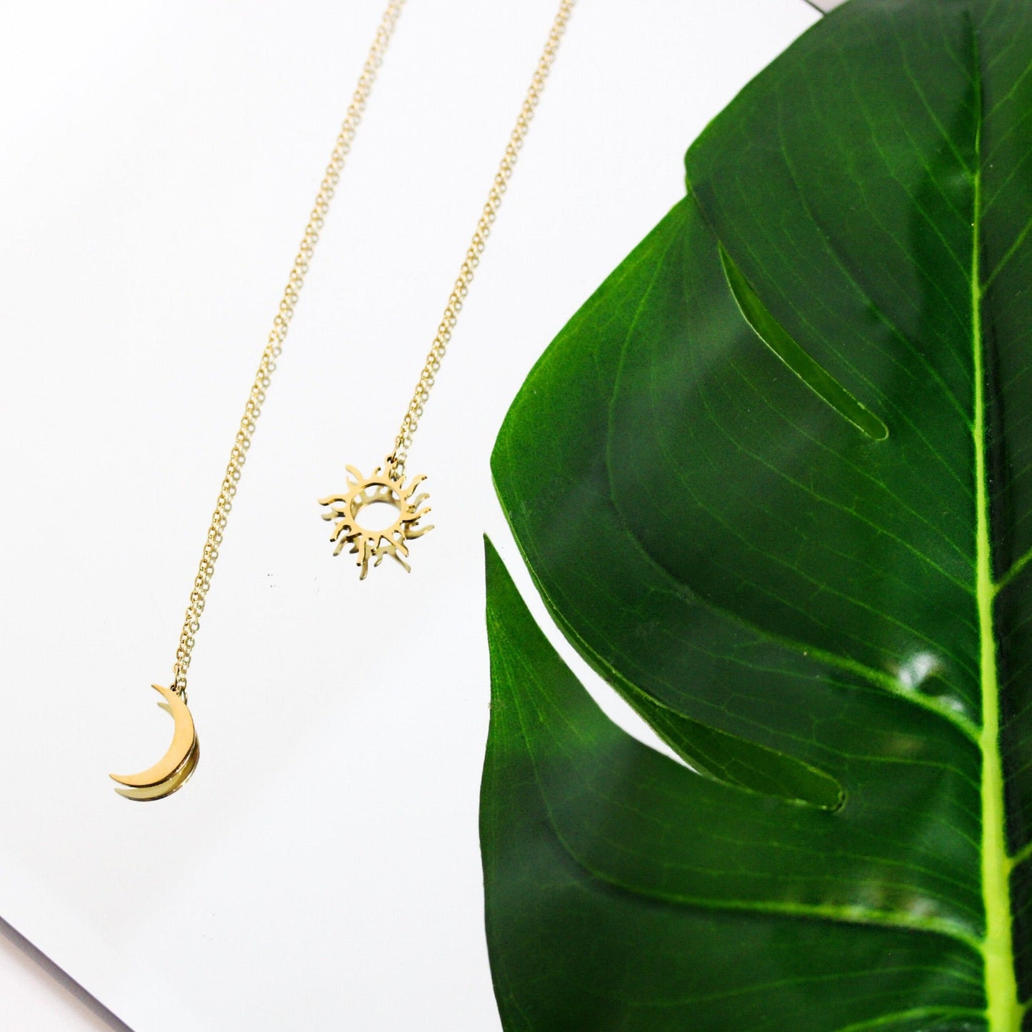 Sun And Moon Necklace