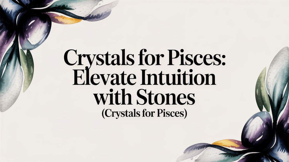 Crystals for Pisces: Elevate Intuition with Stones (crystals for pisces)