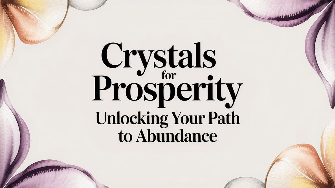 Crystals for Prosperity Unlocking Your Path to Abundance