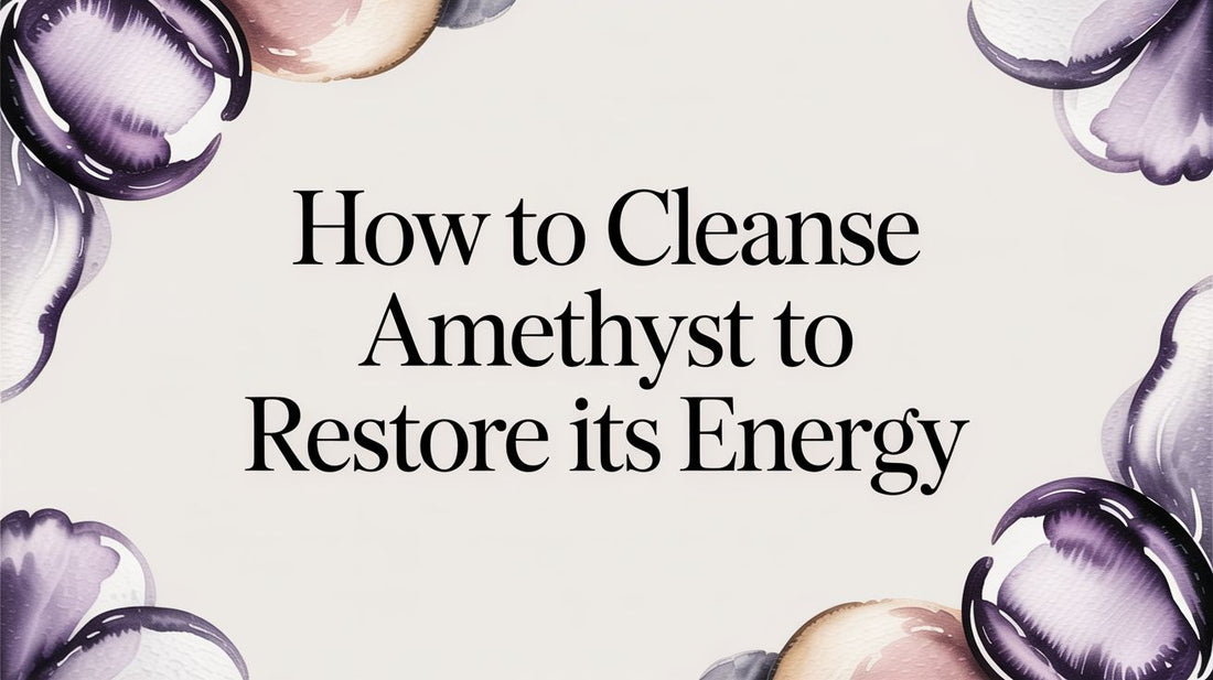 How to Cleanse Amethyst to Restore Its Energy