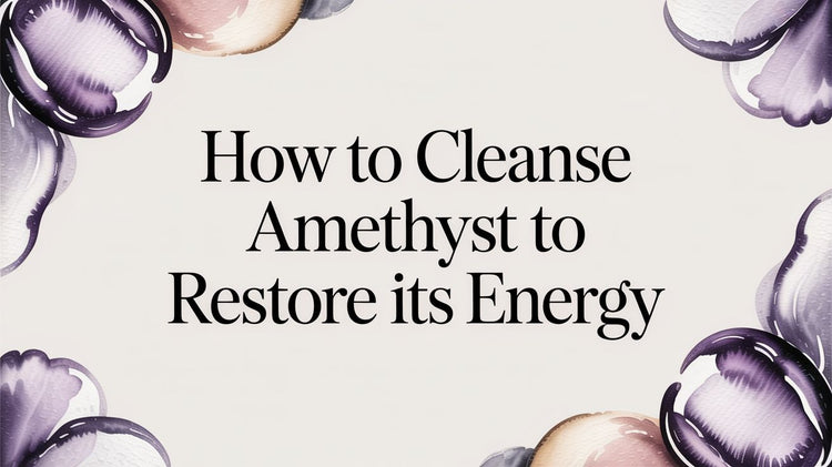 How to Cleanse Amethyst to Restore Its Energy