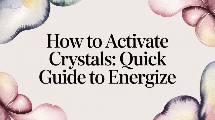 How to Activate Crystals: Quick Guide to Energize