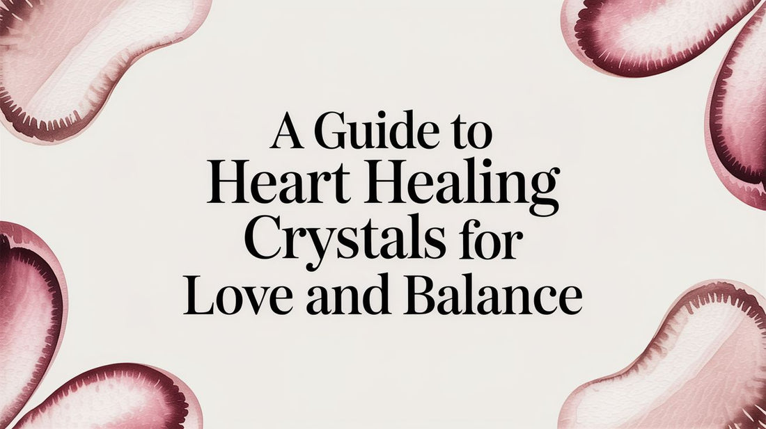 A Guide to Heart Healing Crystals for Love and Balance