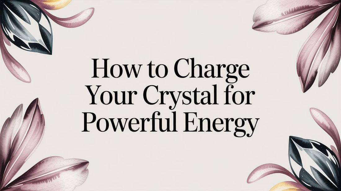 How to Charge Your Crystal for Powerful Energy