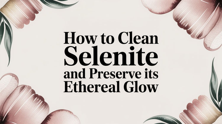 How to Clean Selenite and Preserve Its Ethereal Glow