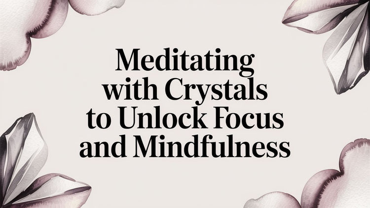 Meditating With Crystals to Unlock Focus and Mindfulness