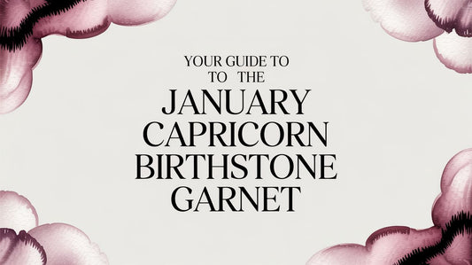 Your Guide to the January Capricorn Birthstone Garnet