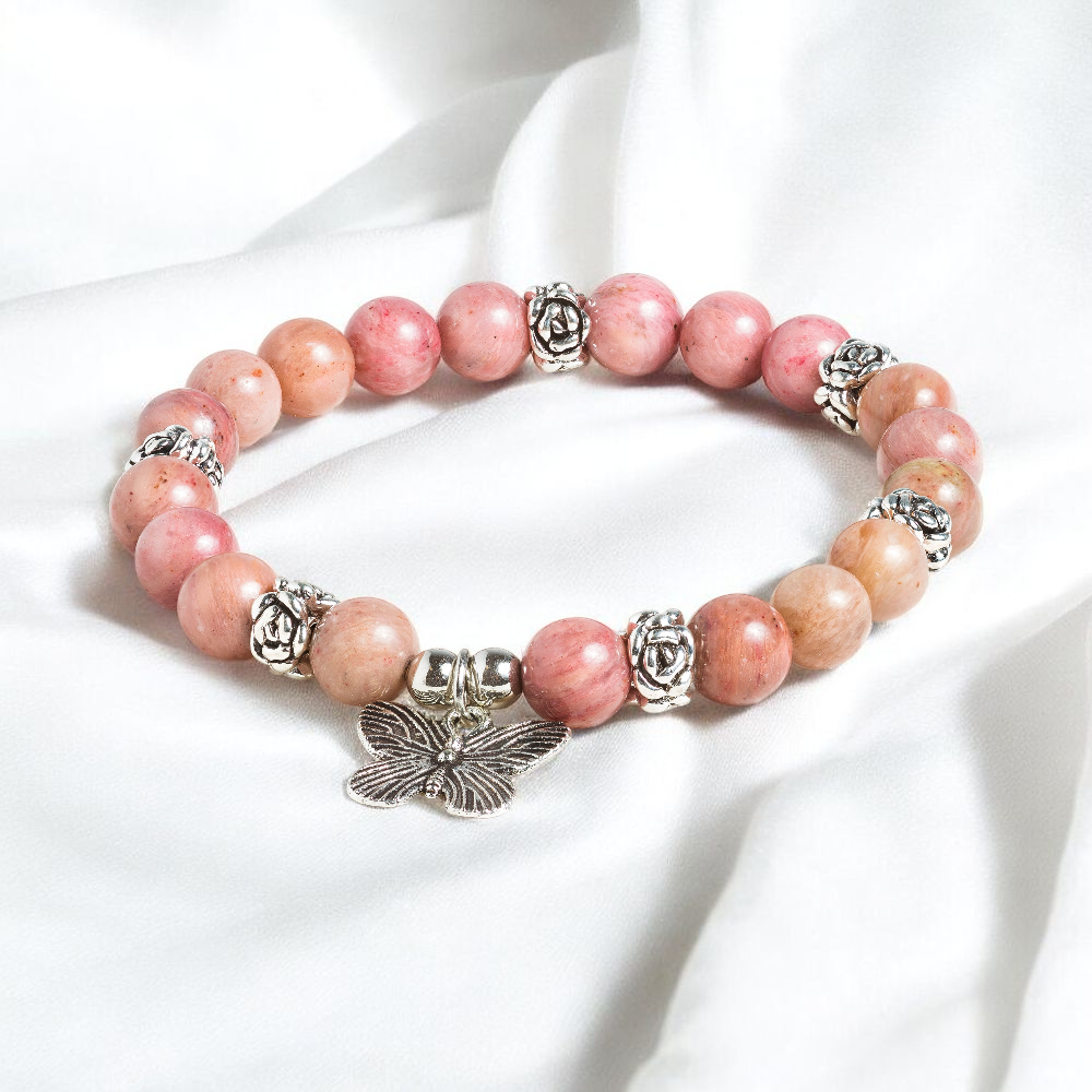 Rhodonite 'Devotion' Bracelet