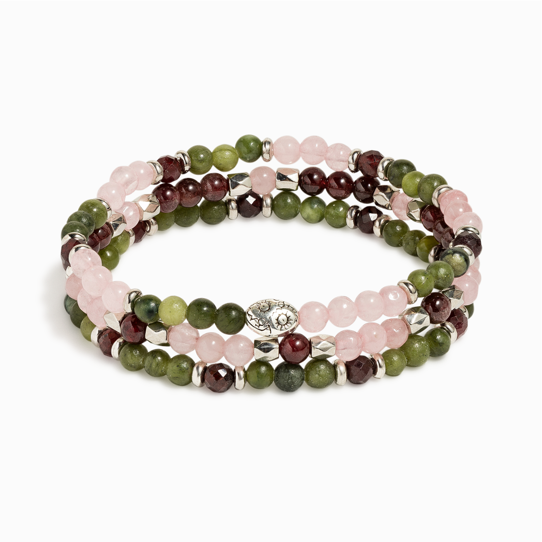 'Blissful Balance' Mini Gemstone Stack