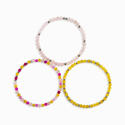 'Sweet Serenity' Mini Gemstone Stack