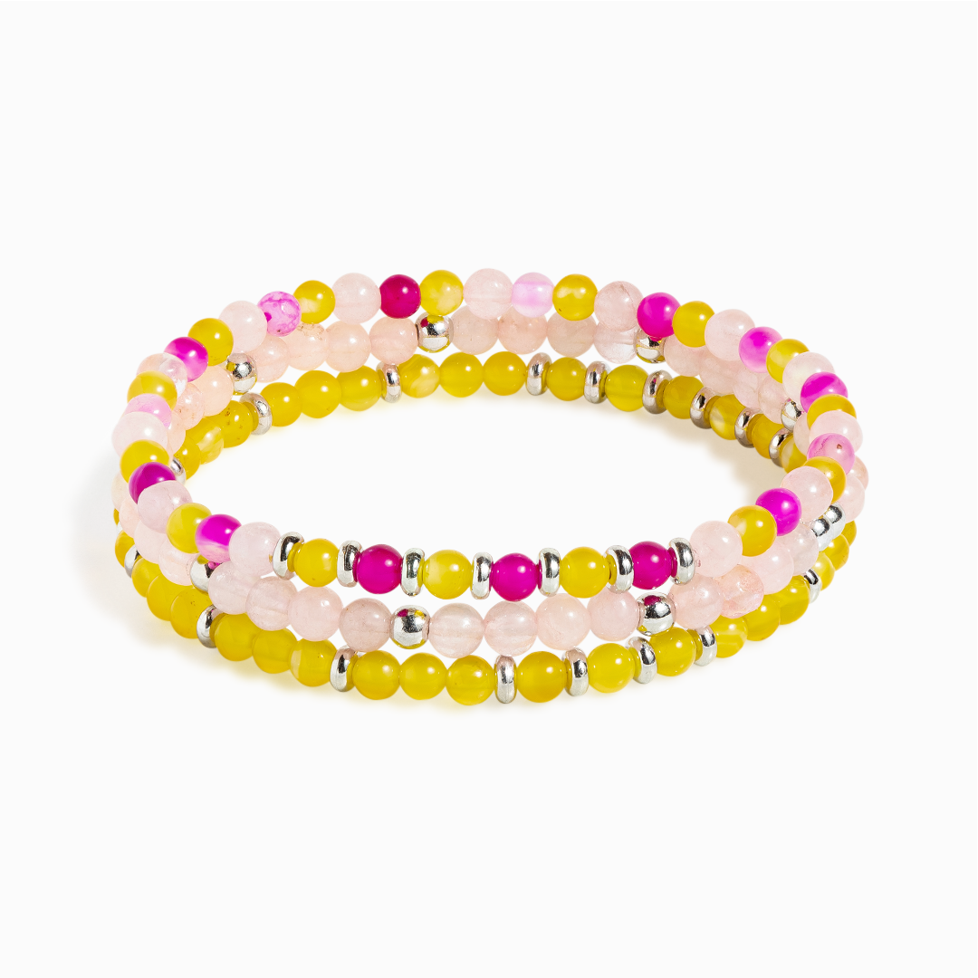 'Sweet Serenity' Mini Gemstone Stack