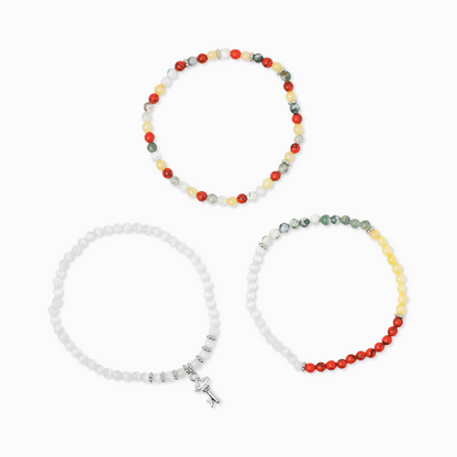 'Vibrant Energy' Mini Gemstone Stack