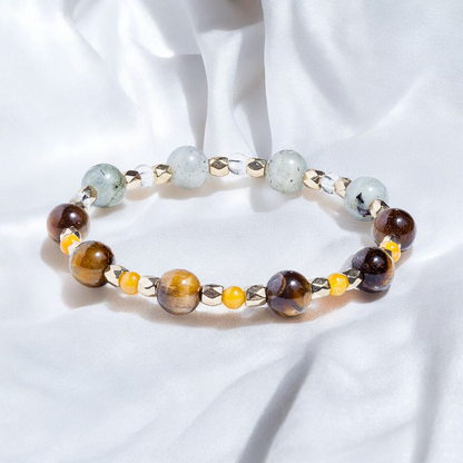 Labradorite & Tiger's Eye 'Destiny' Bracelet