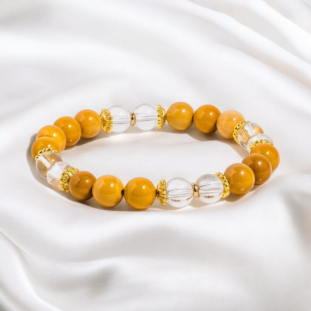 Mookaite & Clear Quartz 'Reset' Bracelet