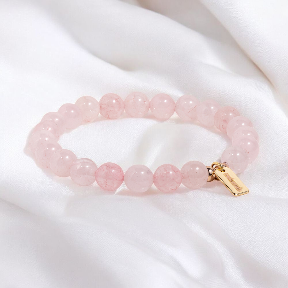 Rose Quartz 'Amor' Bracelet