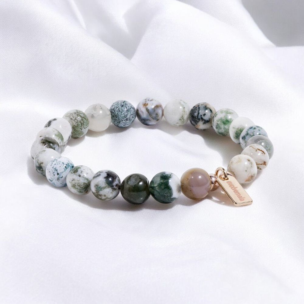 Tree Agate 'Balance' Bracelet