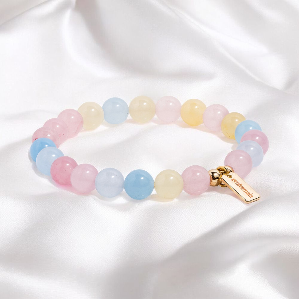 Rainbow Morganite 'Joy' Bracelet