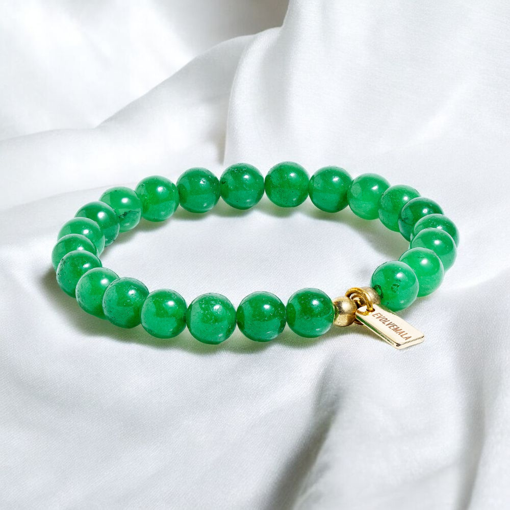 Green Aventurine 'Good Luck Charm' Bracelet