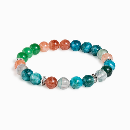 Apatite & Green Aventurine 'Happiness' Bracelet