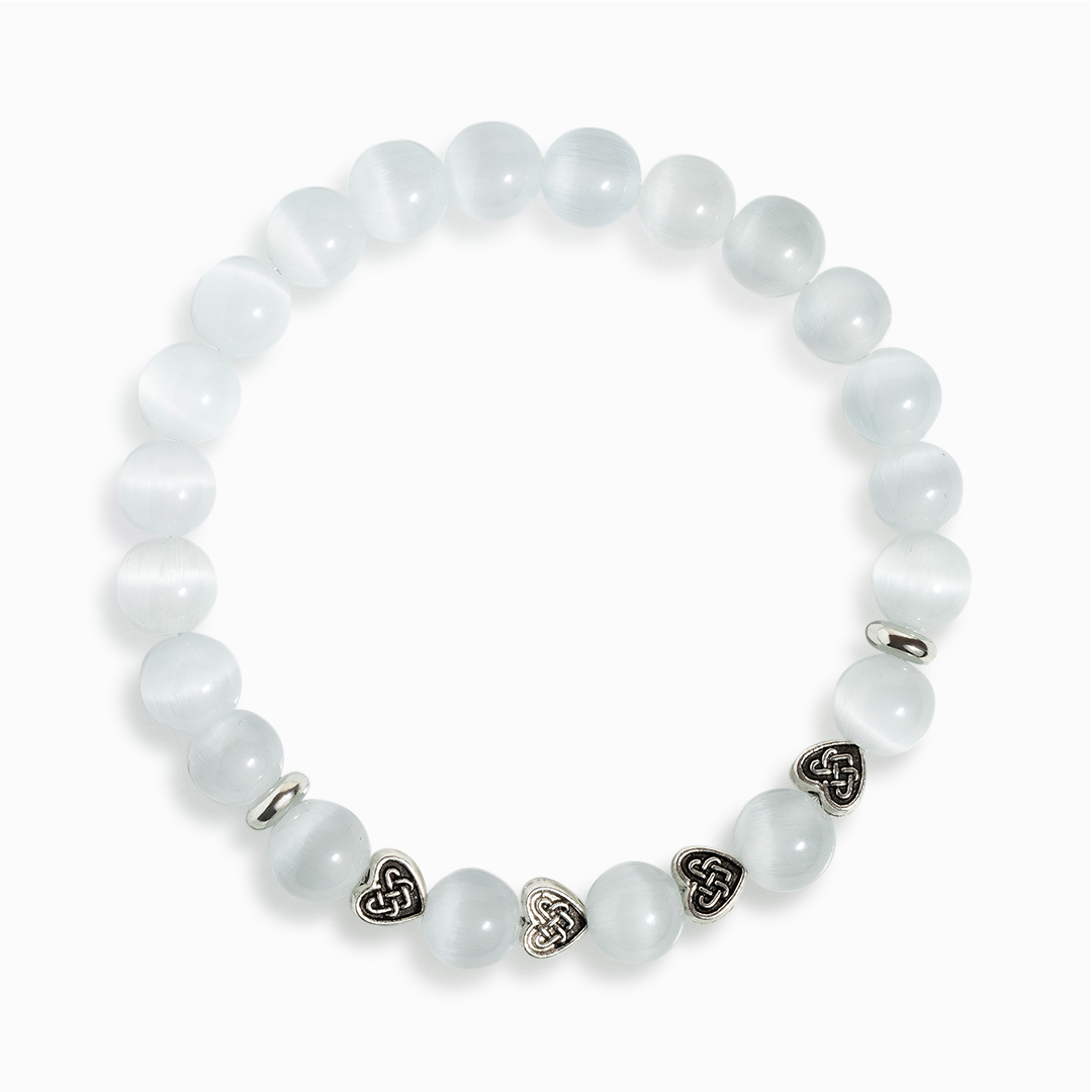 Selenite 'Cleansing Light' Bracelet