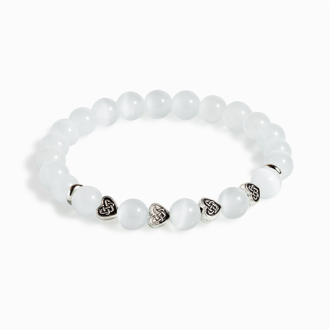 Selenite 'Cleansing Light' Bracelet