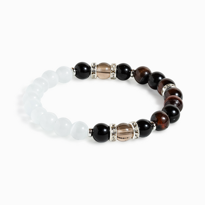 Red Tiger's Eye & Selenite 'Energized Grace' Bracelet