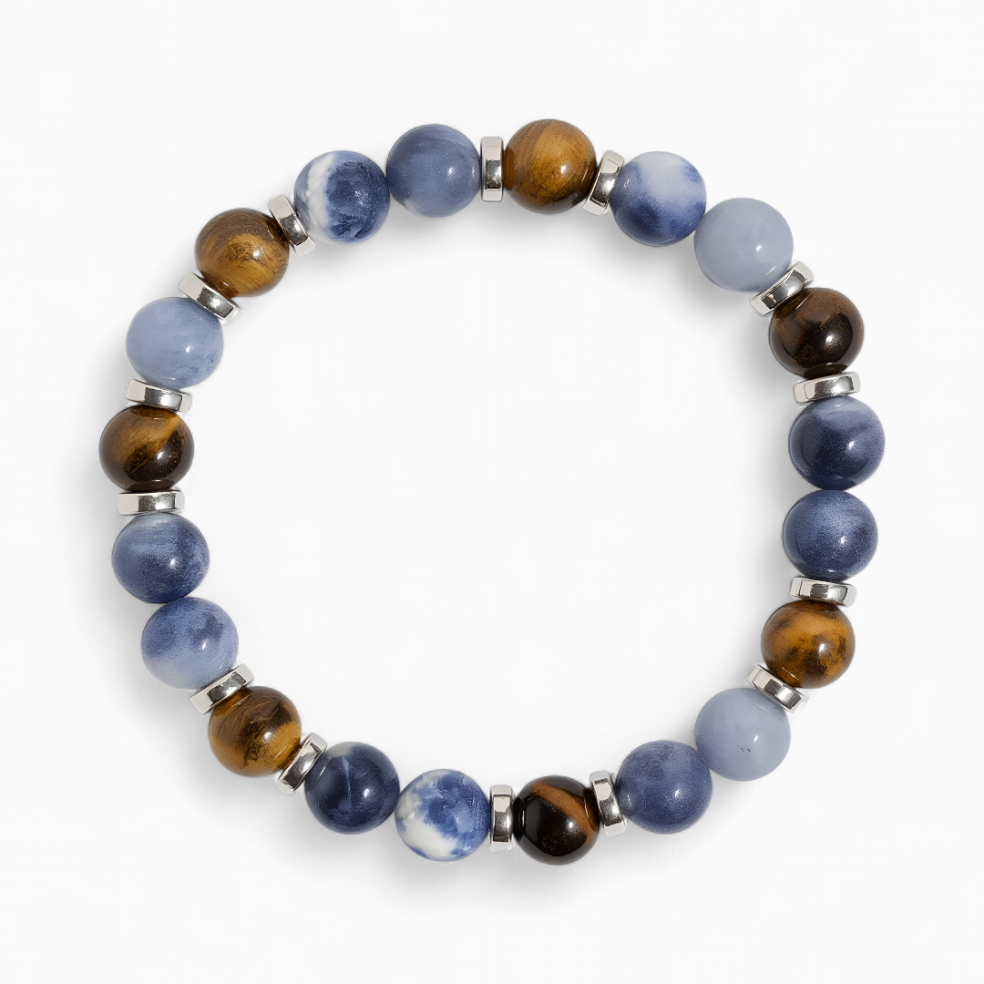 Sodalite & Tiger's Eye 'Uplift' Bracelet