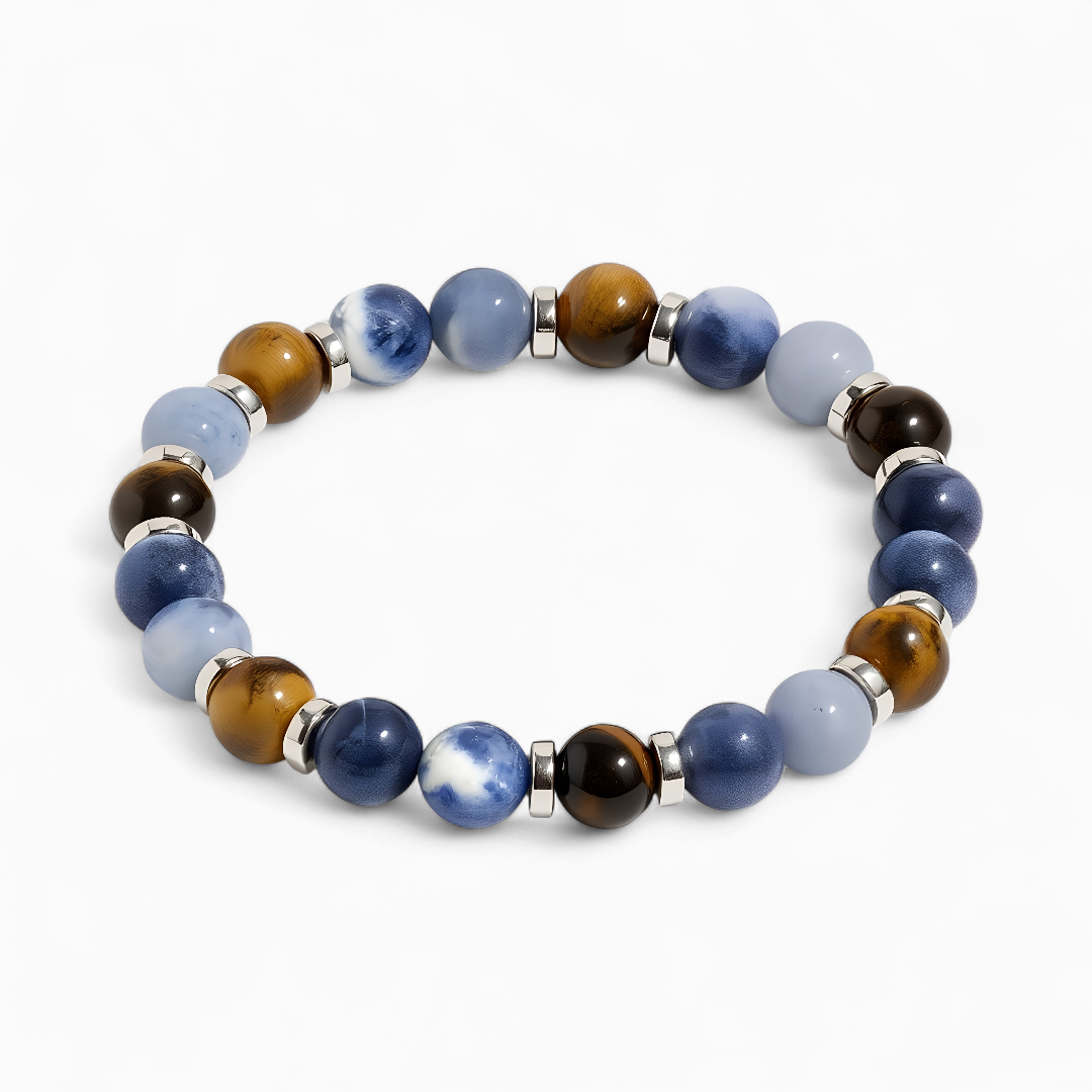 Sodalite & Tiger's Eye 'Uplift' Bracelet