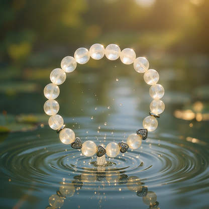 Selenite 'Cleansing Light' Bracelet