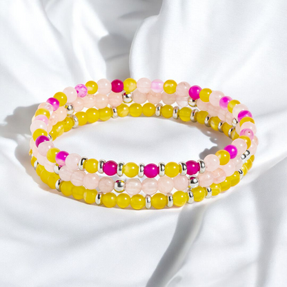 'Sweet Serenity' Mini Gemstone Stack