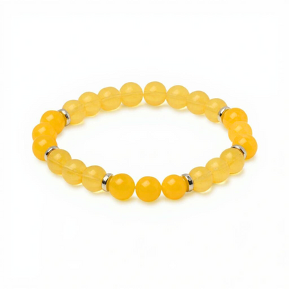 Citrine & Yellow Agate 'Optimistic Glow' Bracelet