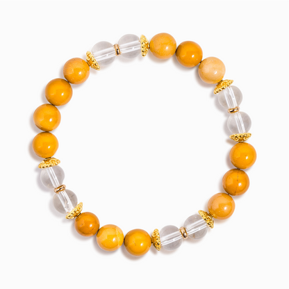 Mookaite & Clear Quartz 'Reset' Bracelet