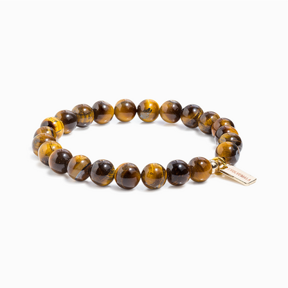 Tiger's Eye 'Strength' Bracelet