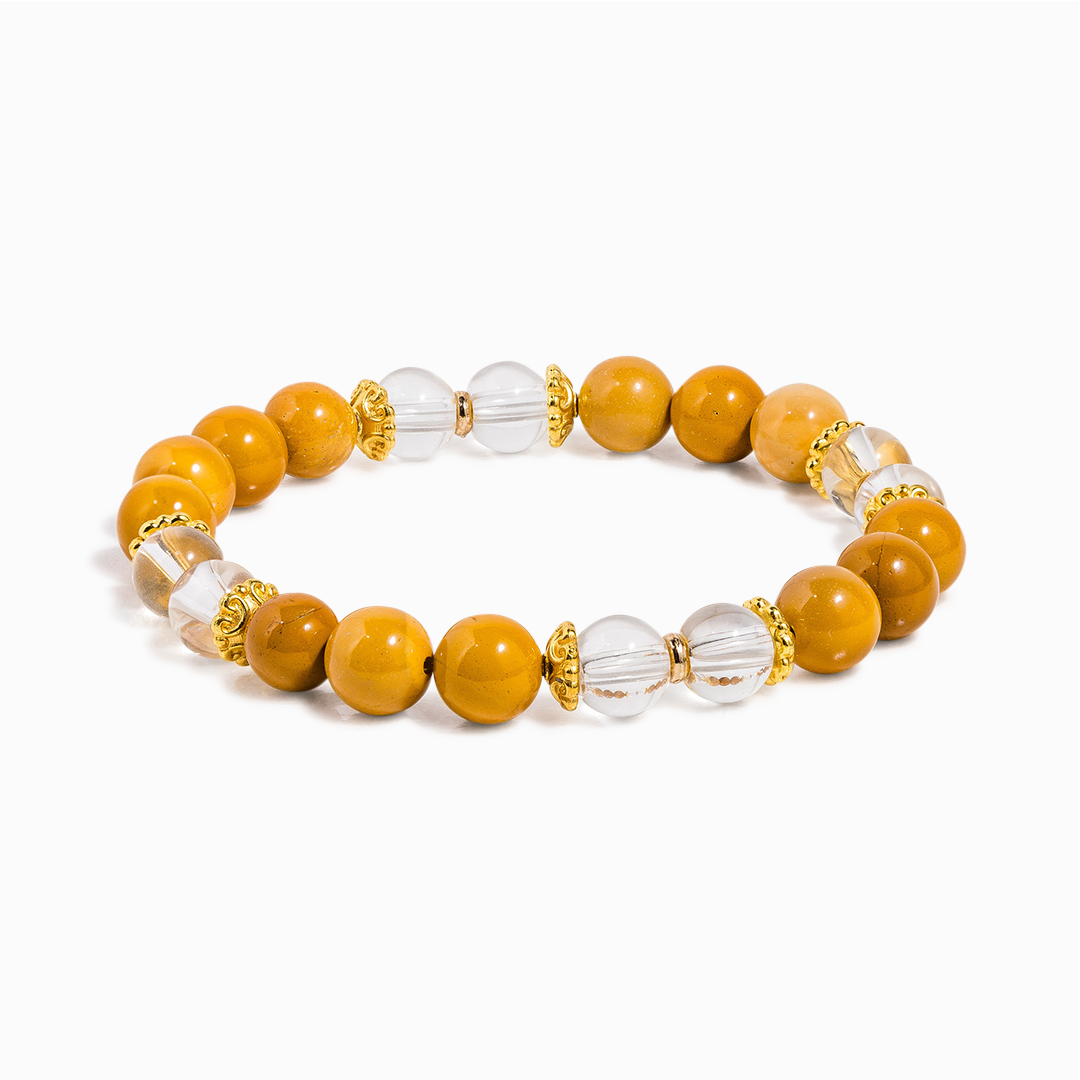 Mookaite & Clear Quartz 'Reset' Bracelet