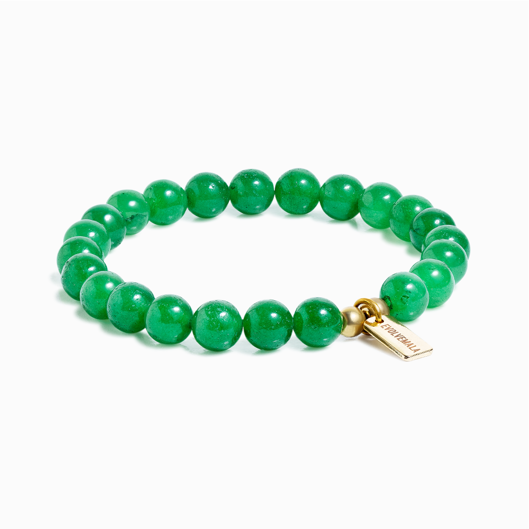 Green Aventurine 'Good Luck Charm' Bracelet