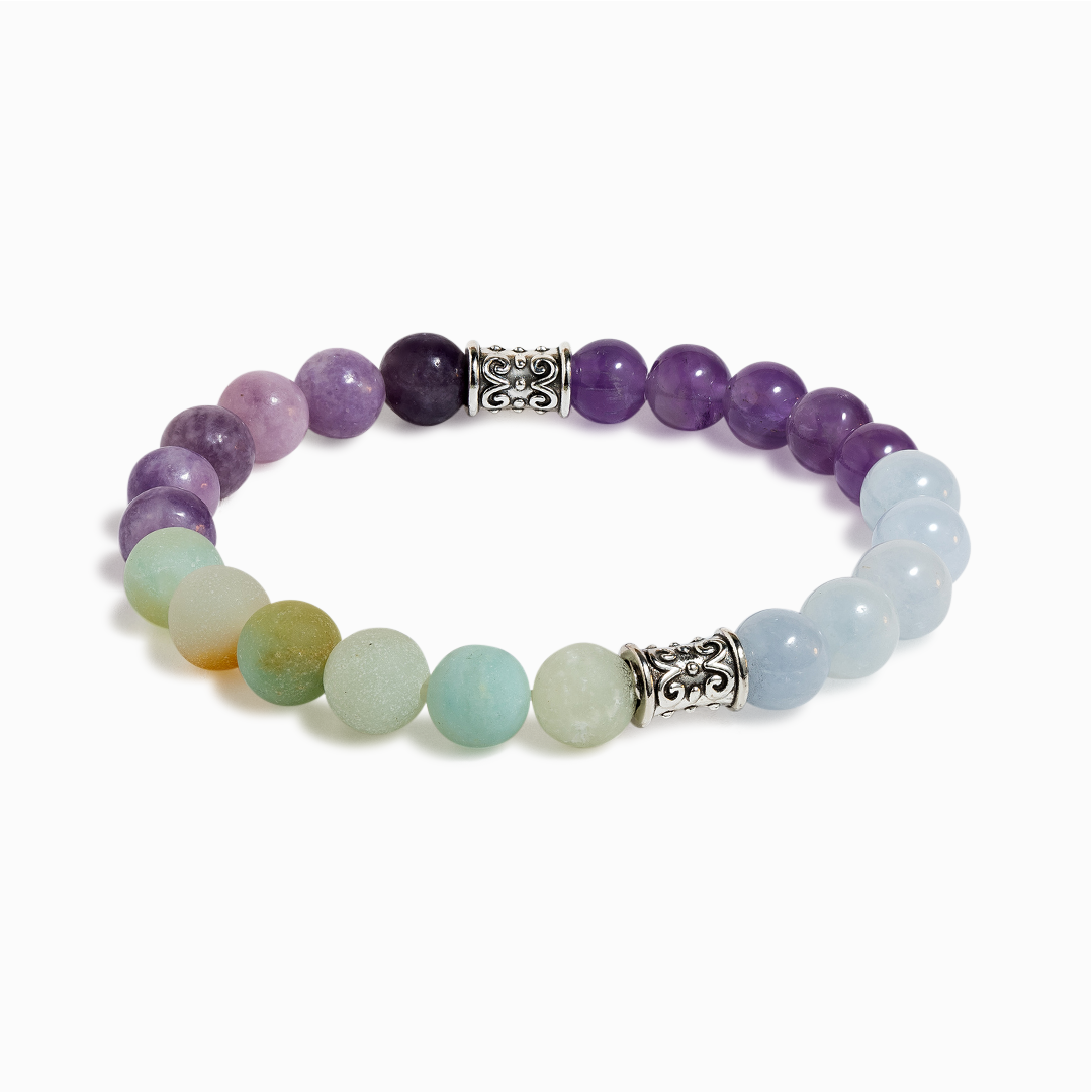 Lepidolite & Amazonite 'Insight' Bracelet