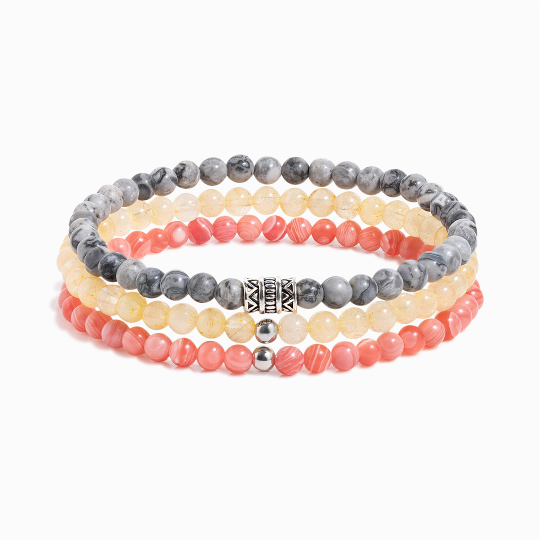 'Divine Flow' Mini Gemstone Stack
