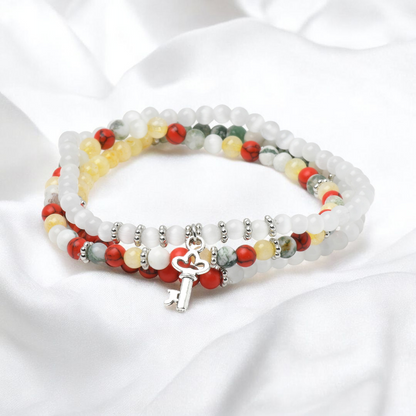 'Vibrant Energy' Mini Gemstone Stack