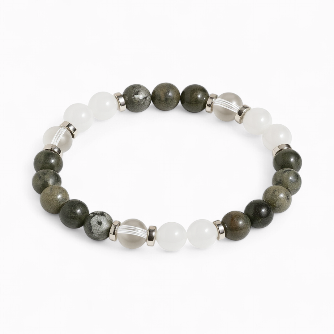 Yooperlite & Clear Quartz 'Awaken' Bracelet