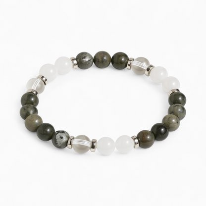 Yooperlite & Clear Quartz 'Awaken' Bracelet