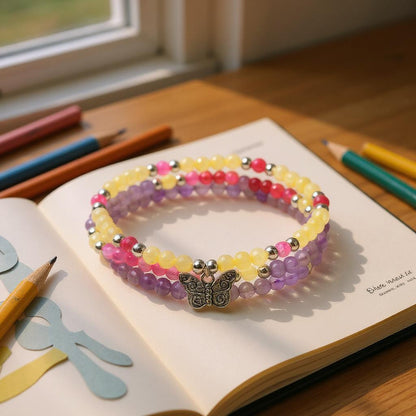 'Uplifted Spirit' Mini Gemstone Stack