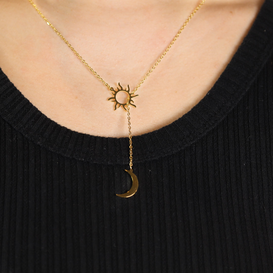 Sun And Moon Necklace
