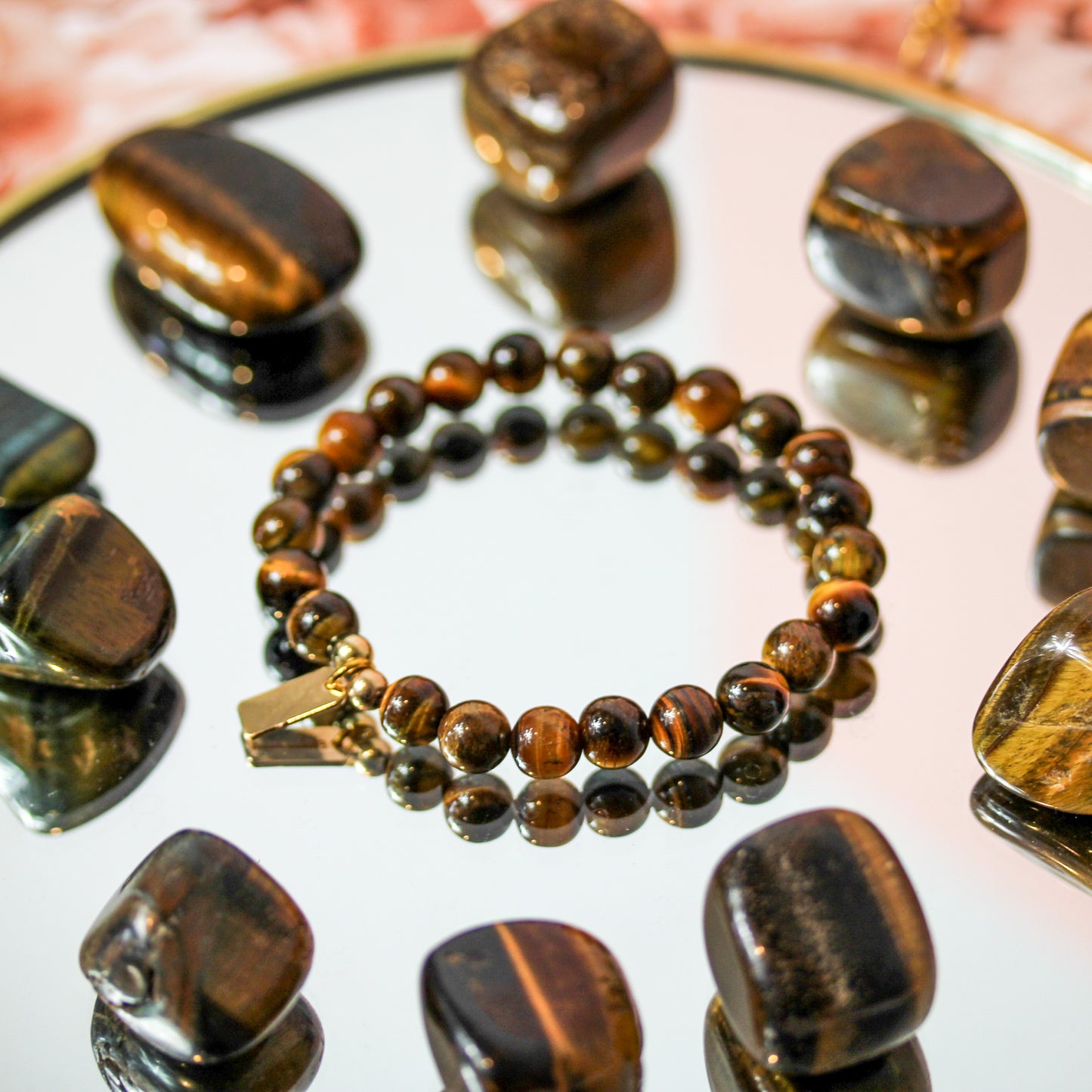 Tiger's Eye 'Strength' Bracelet