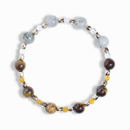 Labradorite & Tiger's Eye 'Destiny' Bracelet