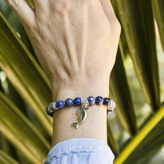 Sodalite & Labradorite 'Stillness' Bracelet